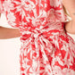 Mittoshop Tropical Print Top and Skirt Set - Farnelli