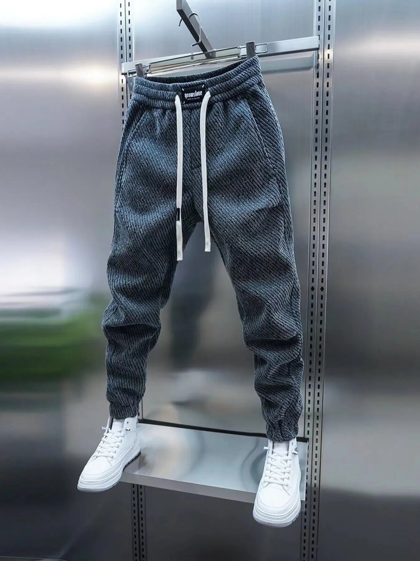 Men's Plus Size Casual Drawstring Joggers - Farnelli