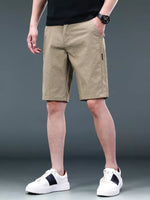 Men's Breathable Cotton Shorts with Pockets - Farnelli