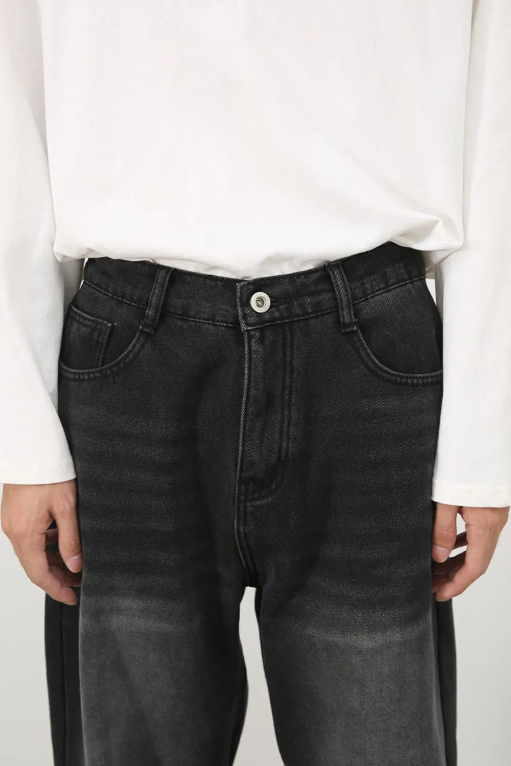 Men's Wide Leg Jeans - Farnelli