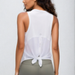 Split Back Tank Top