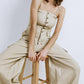 ROYAL AFFAIR WOVEN JUMPSUIT