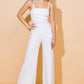 PERFECT SHINE TWILL JUMPSUIT
