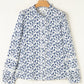 Melanie Lace Floral Puff Sleeve Top - Farnelli