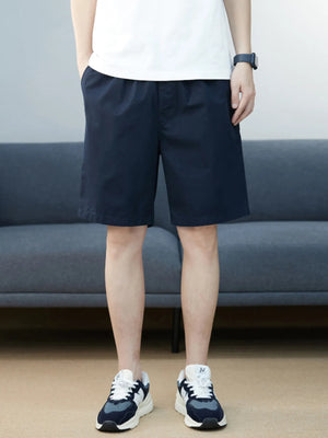 Men's Plus Size Casual Pocketed Shorts - Farnelli