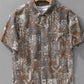 Men's Plus Size Button Up Short Sleeve Shirt - Farnelli