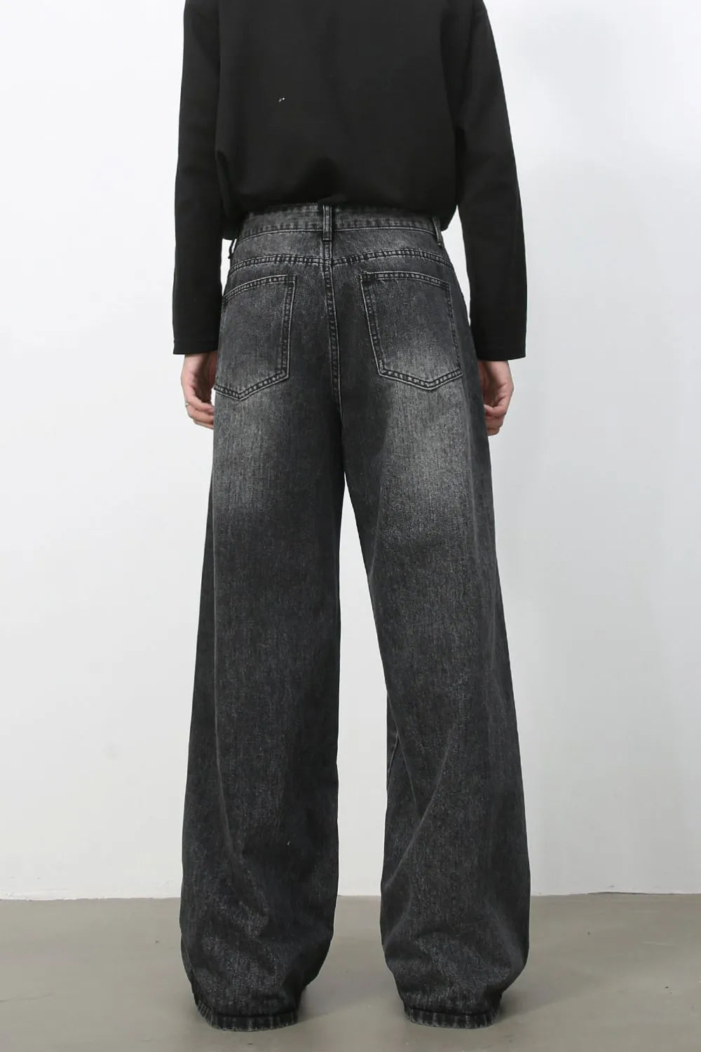 Men's Wide Leg Jeans - Farnelli