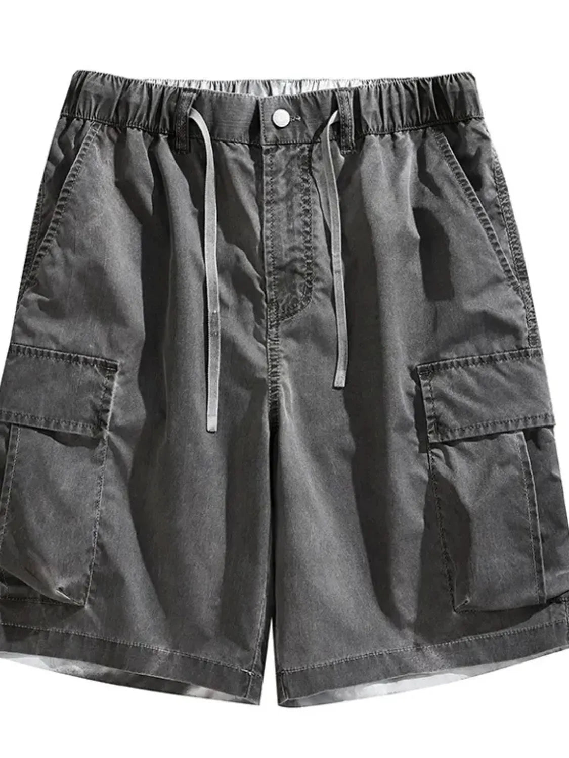 Men's Plus Size Drawstring Cargo Shorts - Farnelli
