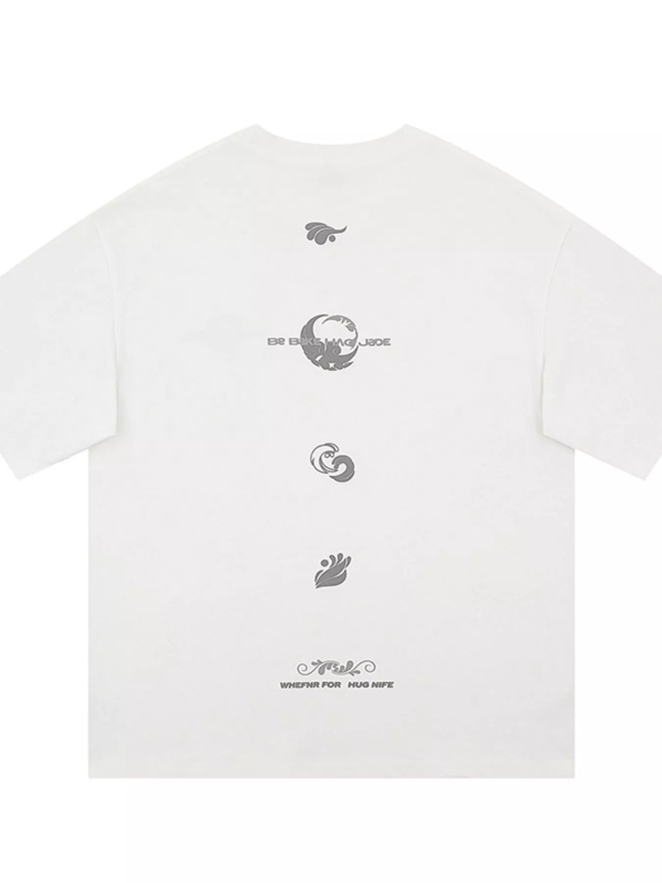 Men's Plus Size Round Neck Short Sleeve T-Shirt - Farnelli