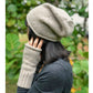 Beige Essential Knit Alpaca Gloves
