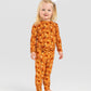 Fall Bamboo Pajamas for Kids – Two Piece Set