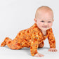 Fall Bamboo Baby Pajamas – Zipper Footie