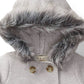Faux Fur Hooded Sweater Set