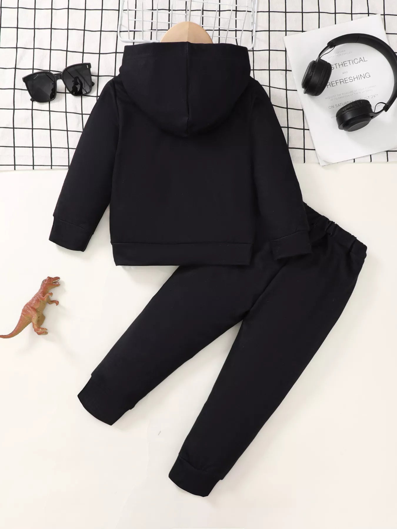Children's Dinosaur Hoodie & Pants Set - Farnelli