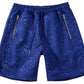 Men's Drawstring Printed Shorts - Farnelli
