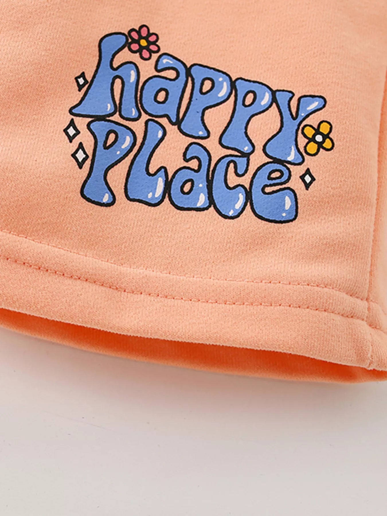 Children's Find Your Happy Place T-Shirt and Shorts Set - Farnelli