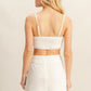 HYFVE Ruched Bra Top and Mini Skirt Set - Farnelli