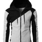 Men's Color Block Zip-Up Hoodie - Farnelli
