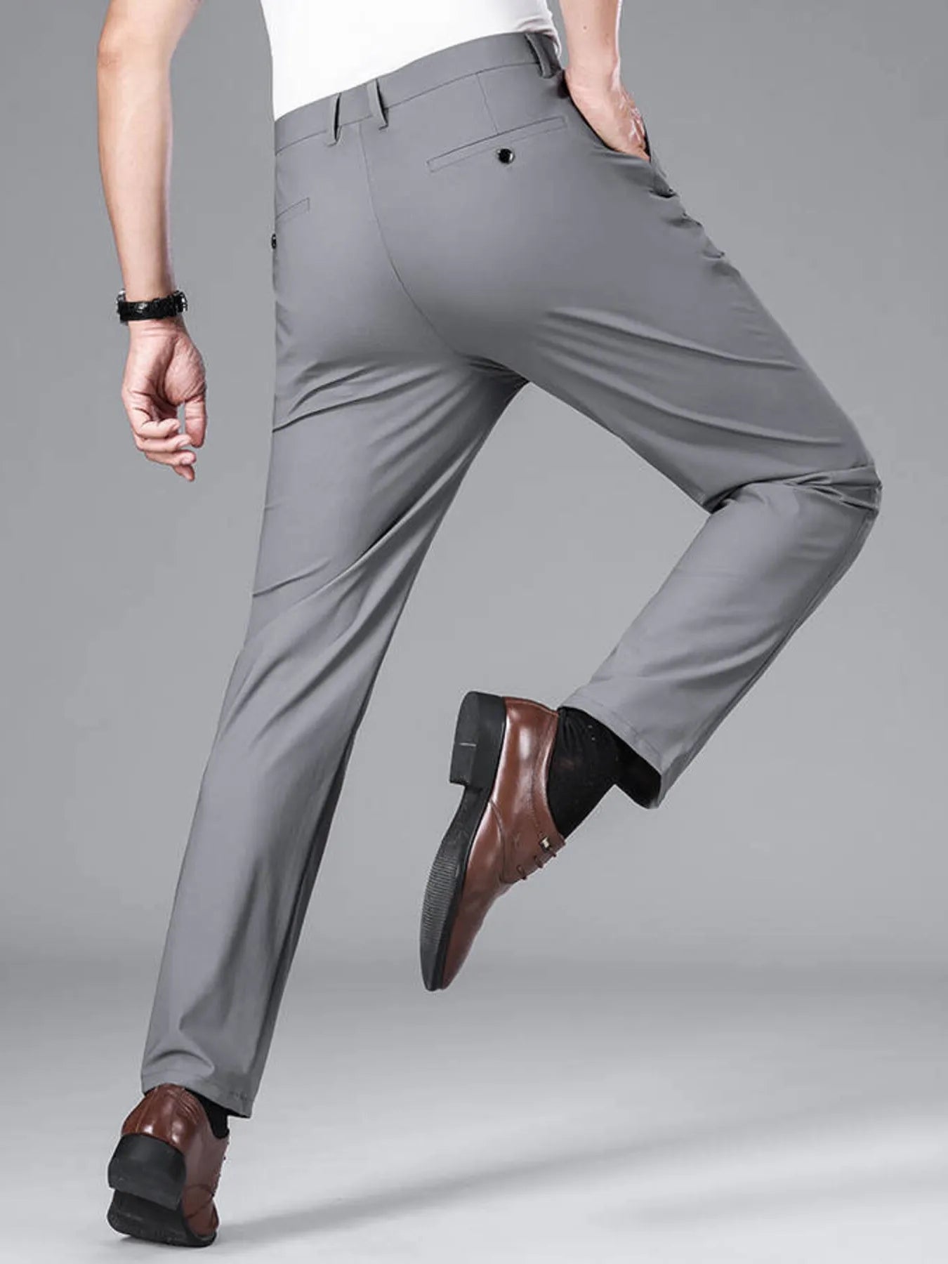 Men's Slim Fit Casual Pants - Farnelli