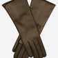 Camilla (dark brown) - Italian "4 button length" cashmere lined leather gloves