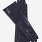 Camilla (navy) - Italian "4 button length" cashmere lined leather gloves