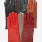 FC04 (red) - Women's Italian cashmere lined leather gloves