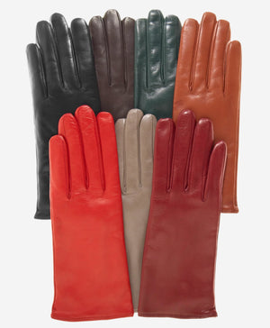 FC04 (taupe) - Women's Italian cashmere lined leather gloves