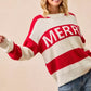 BiBi Christmas Merry Lettering Sweater - Farnelli