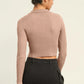 HYFVE Ribbed Double Zip Cropped Cardigan - Farnelli