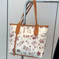 Graffiti Print Casual Tote Bag - Farnelli