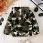 Children's Camouflage Plush Hooded Jacket - Farnelli