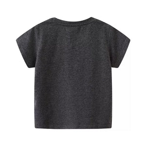 Children's Space-Themed Short Sleeve T-Shirt - Farnelli