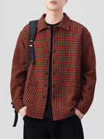 Men's Plus Size Button Up Long Sleeve Shirt - Farnelli