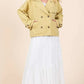 Mittoshop Double Breasted Long Sleeve Trench Coat Jacket - Farnelli