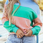 Samantha Patchwork Sweatshirt - Farnelli