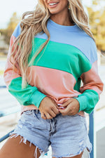 Samantha Patchwork Sweatshirt - Farnelli
