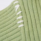 Men's Contrast Round Neck Long Sleeve Sweater - Farnelli
