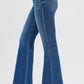 RISEN High Rise Flare Jeans - Farnelli