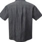 Men's Textured Button-Down Shirt with Front Pocket - Farnelli