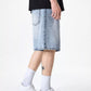 Men's Wide Leg Denim Shorts - Farnelli