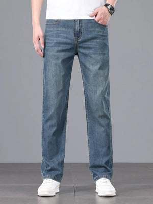 Men's Straight Fit Wash Jeans - Farnelli