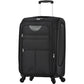 HouseOfZazla expandable softside luggage 3-piece set with spinner wheels in multiple colors
