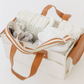 Magnolia Cream Diaper Caddy