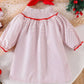 Children's Christmas Santa Embroidered Dress - Farnelli
