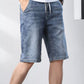 Men's Casual Drawstring Denim Shorts - Farnelli