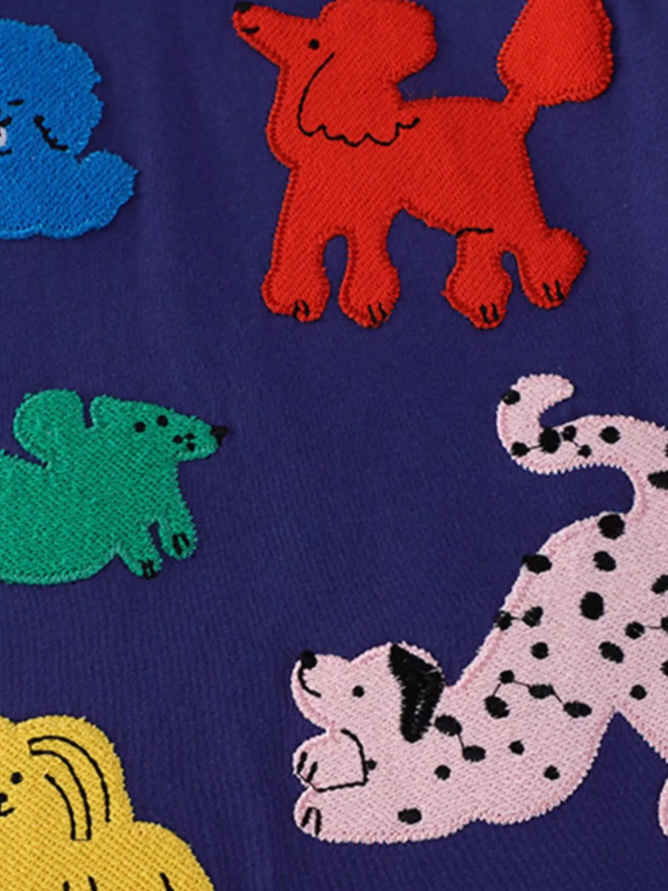 Children's Puppy Patch Round Neck T-Shirt - Farnelli