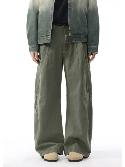 Men's Wide Leg Cargo Pants - Farnelli