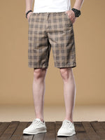Men's Plaid Casual Shorts - Farnelli