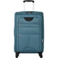 HouseOfZazla expandable softside luggage 3-piece set with spinner wheels in multiple colors