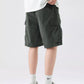 Men's Full Size Drawstring Cargo Shorts Plus Size - Farnelli